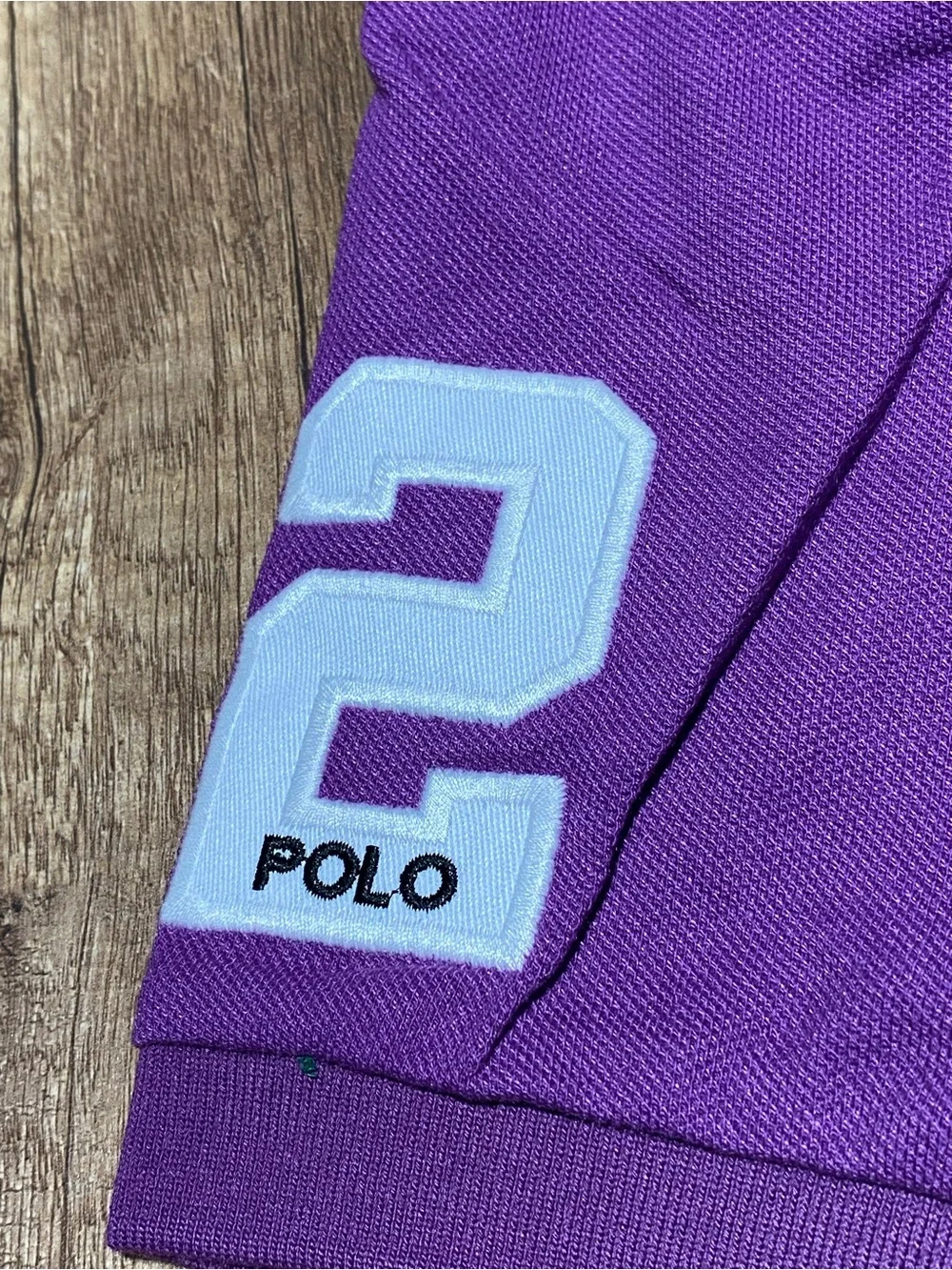 Polo Ralph Lauren Custom Slim Fit Purple London Polo Shirt Short Sleeve NWT
